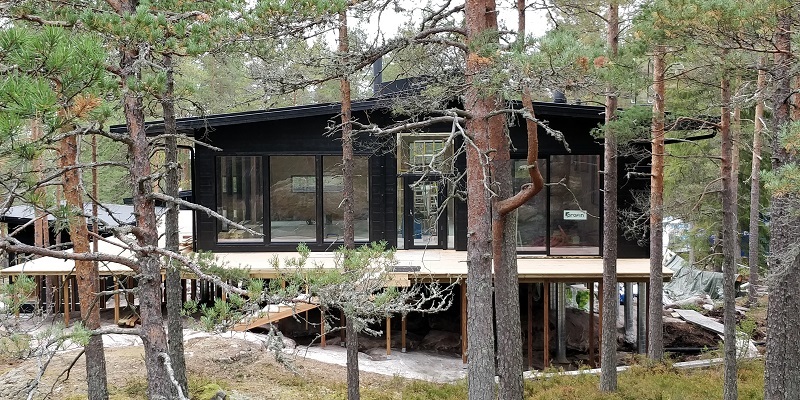 iso hirsitalo, leve rysts | arkkitehtisuunnittelu petri karvinen