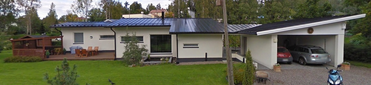 pientalon suojaisa sisnkynti, Veikkola | arkkitehti petri karvinen